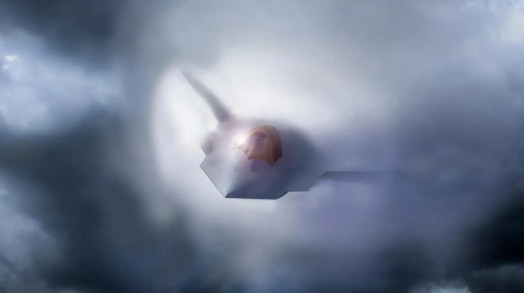 A graphical artist rendering of the F-47. (U.S. Air Force graphic)